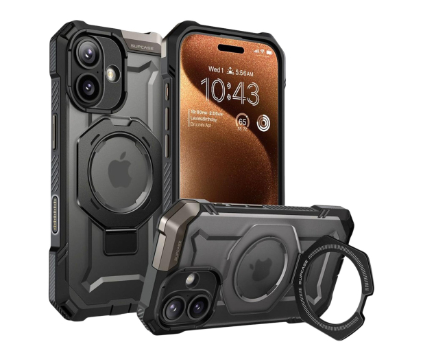 Supcase Ub Grip Mag Magsafe do Iphone 17 Black 843439159167 - 1359951 - zdjęcie
